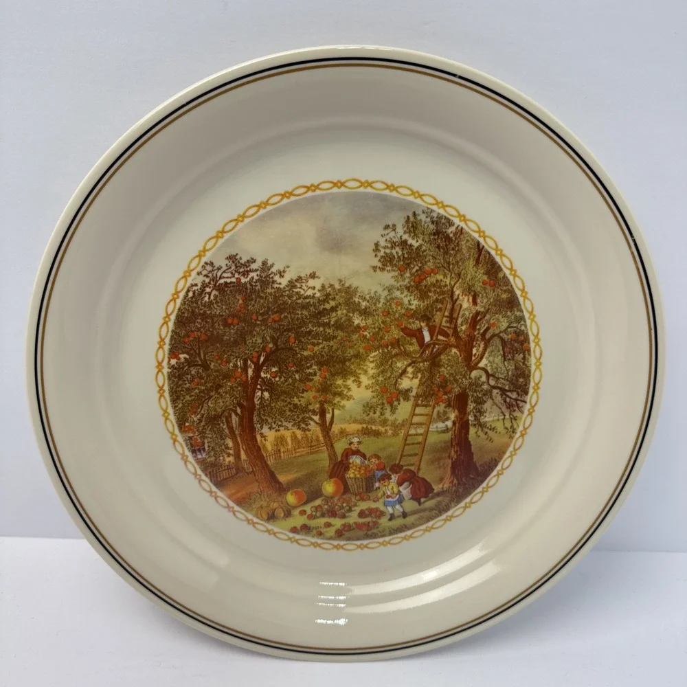 Vintage Corner Stone by‎ Corning Apple Orchard Plate 10